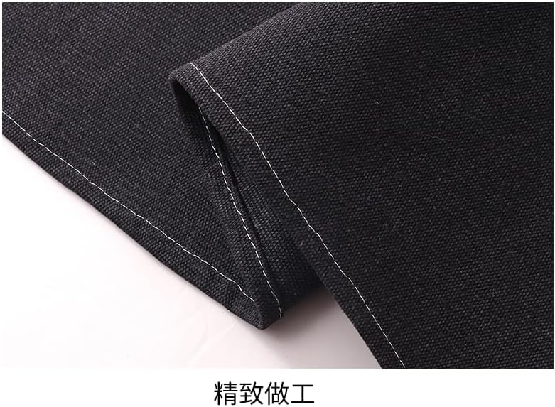 Duogoo Kitchen Chef Aprons for Women and Men with 3 Pockets for Cooking BBQ Bib Work - Image 2